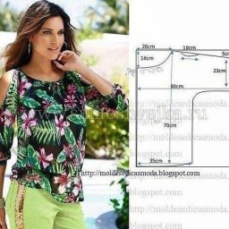 ​Моделирование блузок