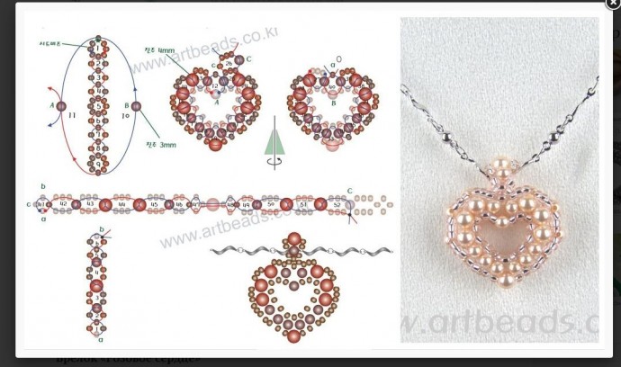 Нежные кулоны из бисера для поклонников бисероплетения