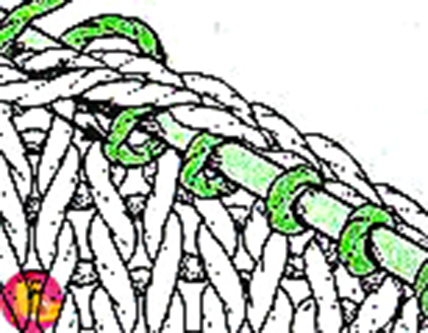 Поднять петли красиво - залог качества и "чистоты" в вязании