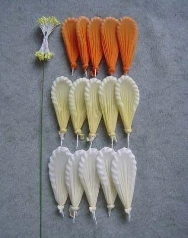 Цветы из капроновых колготок