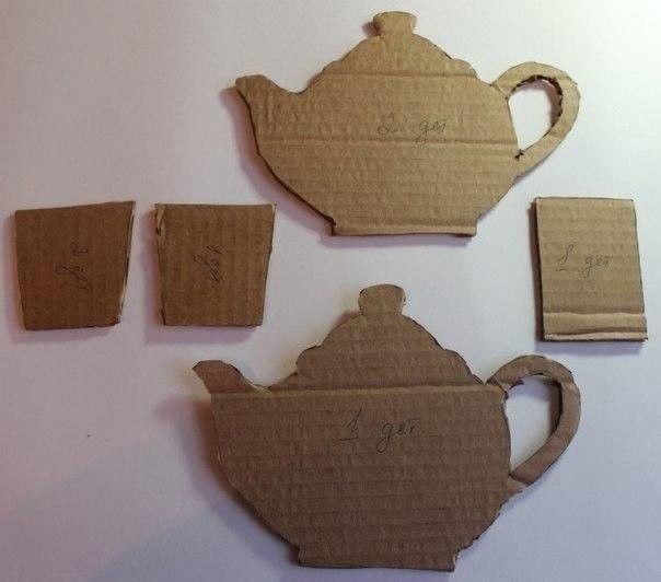 ​Декоративный чайничек для пакетиков чая