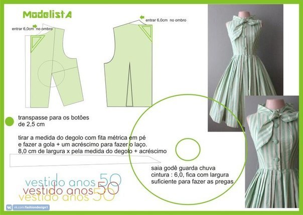 Идеи летних платьев с выкройками