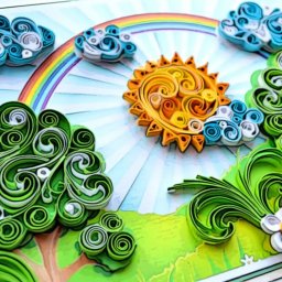 ​Идеи восхитительного весеннего квиллинга