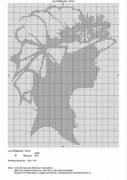 ​Монохромная вышивка