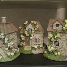 Мастер-класс по лепке из солёного теста: домик из ржаной обдирной муки