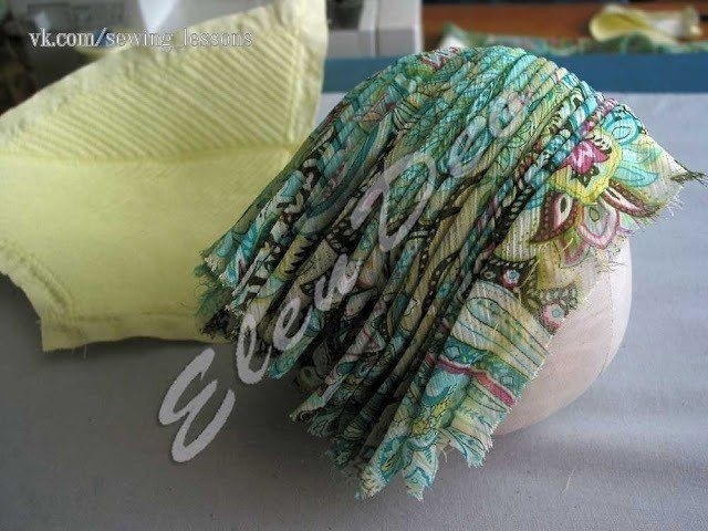 Сборка драпировки лифа платья на манекене: мастер-класс