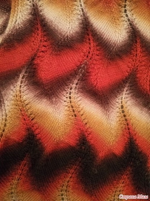 Шарф-палантин в стиле Миссони