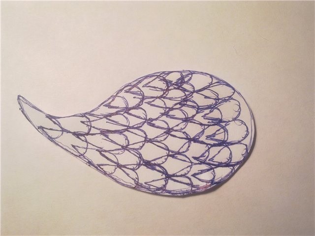 Лебедь из бисера или мелких бусин