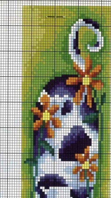 Забавные коты: схемы для вышивки или жаккарда