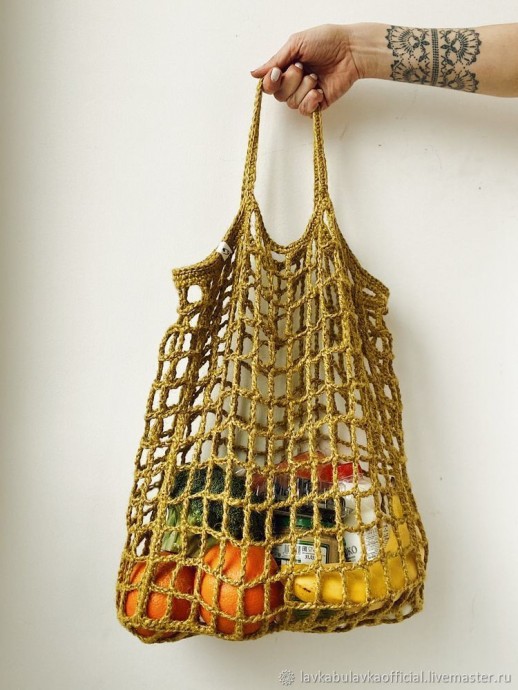 Авоська из джута