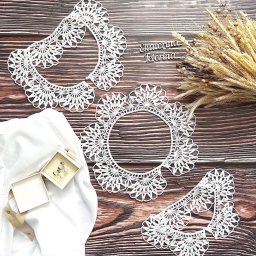 ​Кружевные съемные воротнички