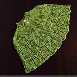 Накидка спицами