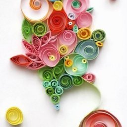 Оригинальные работы в технике квиллинга