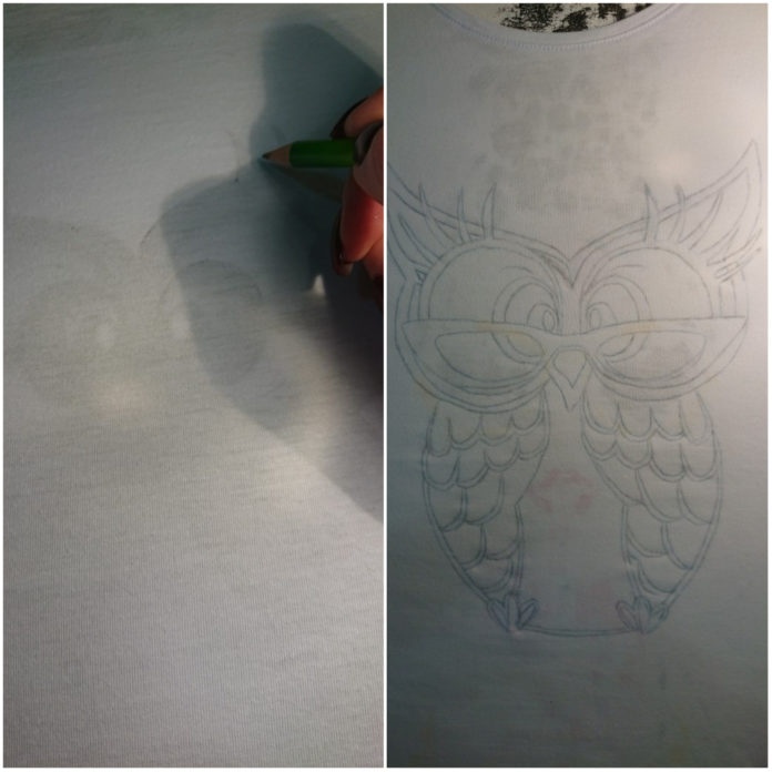 Мастер-класс по росписи на футболке