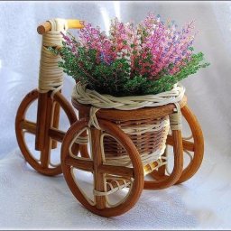 ​Нежный вереск из бисера