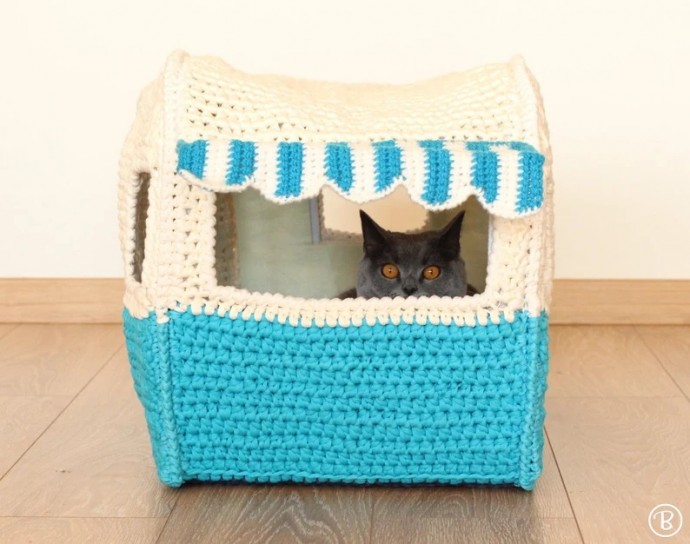 ​Оригинальные домики для котиков: идеи для вдохновенного творчества
