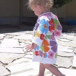 Шьём детский халат из полотенца