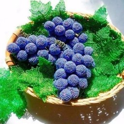 ​Виноград из бисера