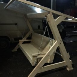 ​Качели на дачу своими руками