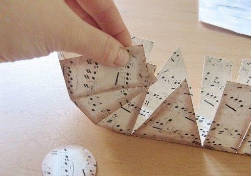 Корзинка из бумаги