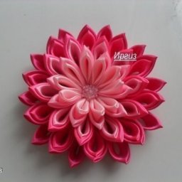 Канзаши: мастер-класс по многослойности и универсальному креплению