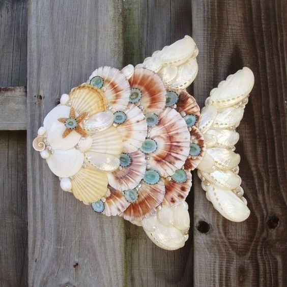 Морские жители из ракушек: идеи для вдохновленного творчества Морские жители из ракушек: идеи для вдохновленного творчества