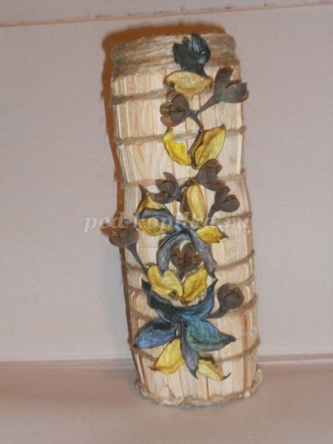 Баночка из прищепок: мастер-класс