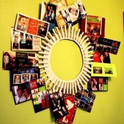 Интересное украшение на стену