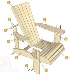 ​Кресло для отдыха на даче