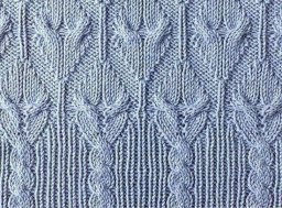 Новые схемы в копилочку самых красивых узоров на спицах