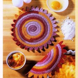 Прихватки крючком