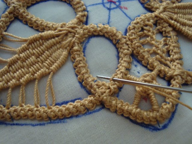 Румынское шнурковое кружево: мастер-класс