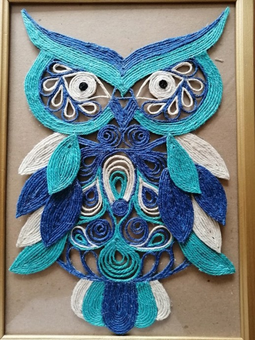 Совушка из джута