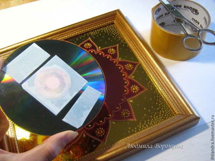 Создаём эффектный подарок — панно «Огненный петух»