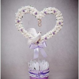 Топиарий в форме сердца