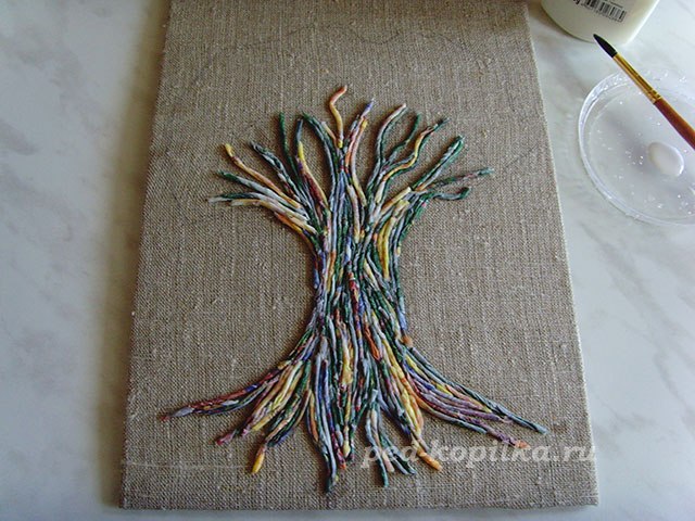 Денежное дерево из монет