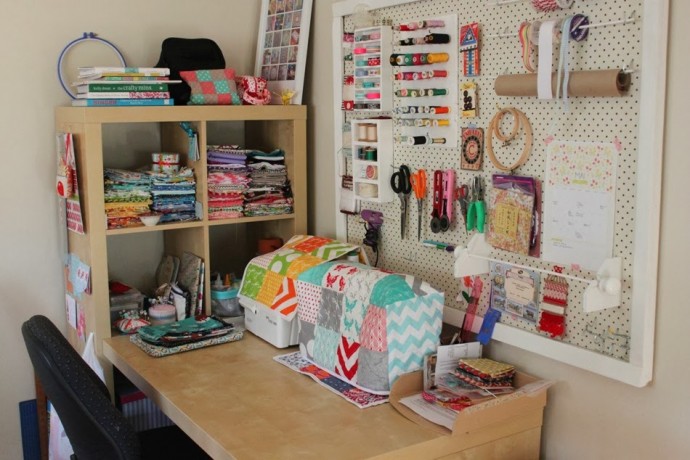Идеи организации творческого пространства рукодельницы-швеи