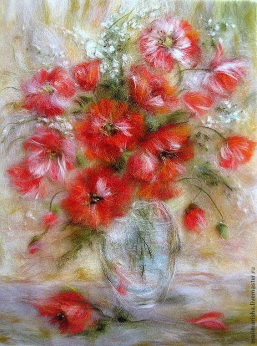 Картины шерстью: идеи для вдохновения