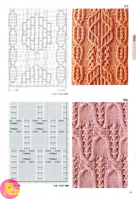 Красивейшие узоры спицами