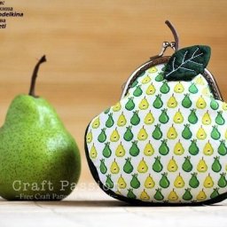 Сумочка-ридикюль на фермуаре