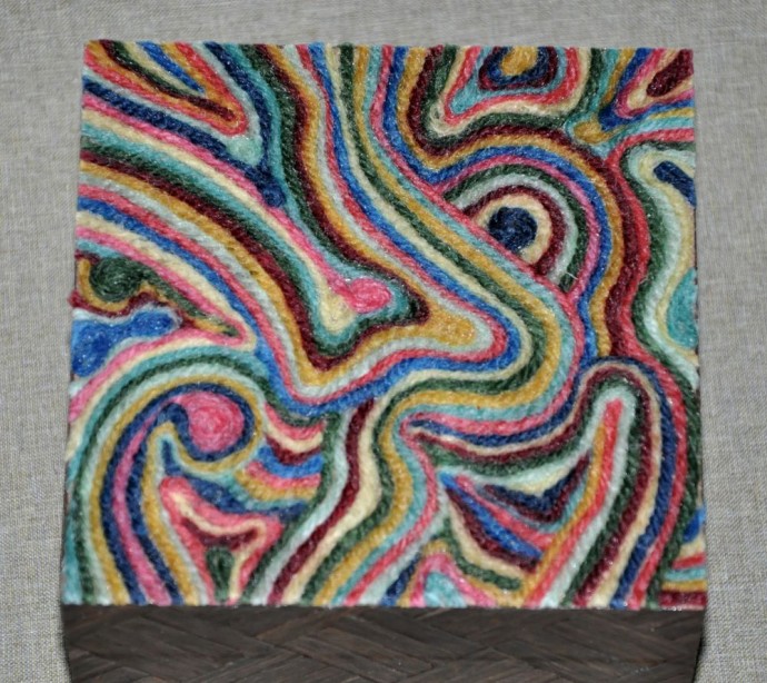 Декорирование шкатулки в стиле китч