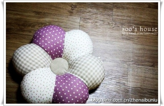 Подушка цветочек: мастер-класс