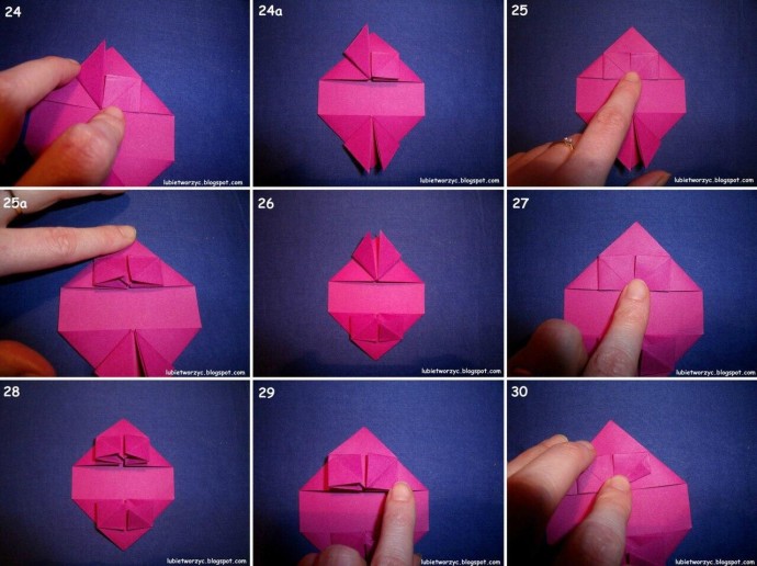 Сердце-розочка из бумаги для украшения подарков: мастер-класс Сердце-розочка из бумаги для украшения подарков: мастер-класс