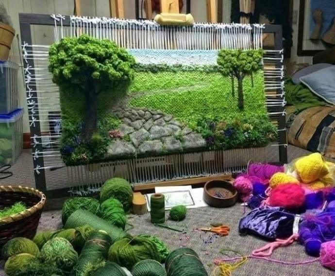 ​Удивительные 3D-гобелены