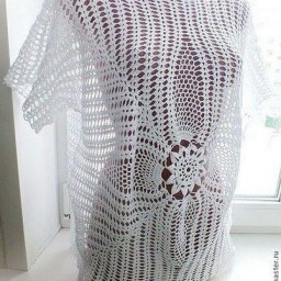 ​Белая кофточка "Искушение"