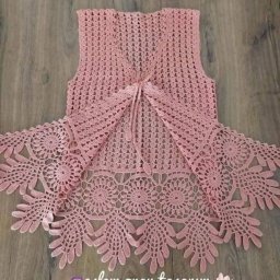 Безрукавка со сложной каймой