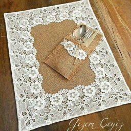 ​Использование мешковины в рукоделии