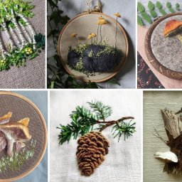 Красивые идеи для объёмной вышивки