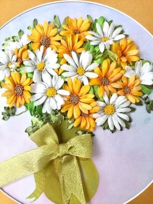 Шикарные цветы вышитые летами: идеи для вдохновения Шикарные цветы вышитые летами: идеи для вдохновения