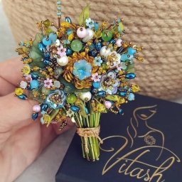 Красивые брошки-букеты: идеи для вдохновенного творчества